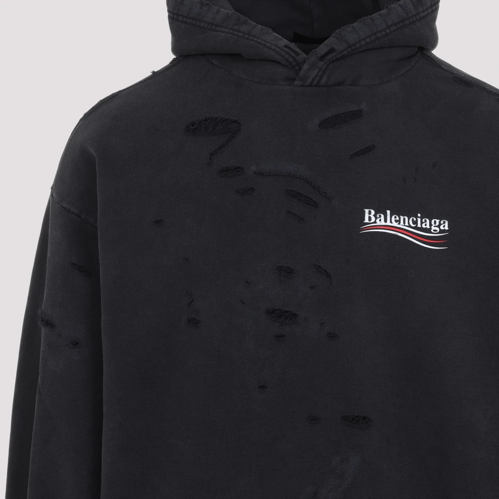 Balenciaga Zwarte sweater stijlvol eigentijds en onmisbaar Black Heren