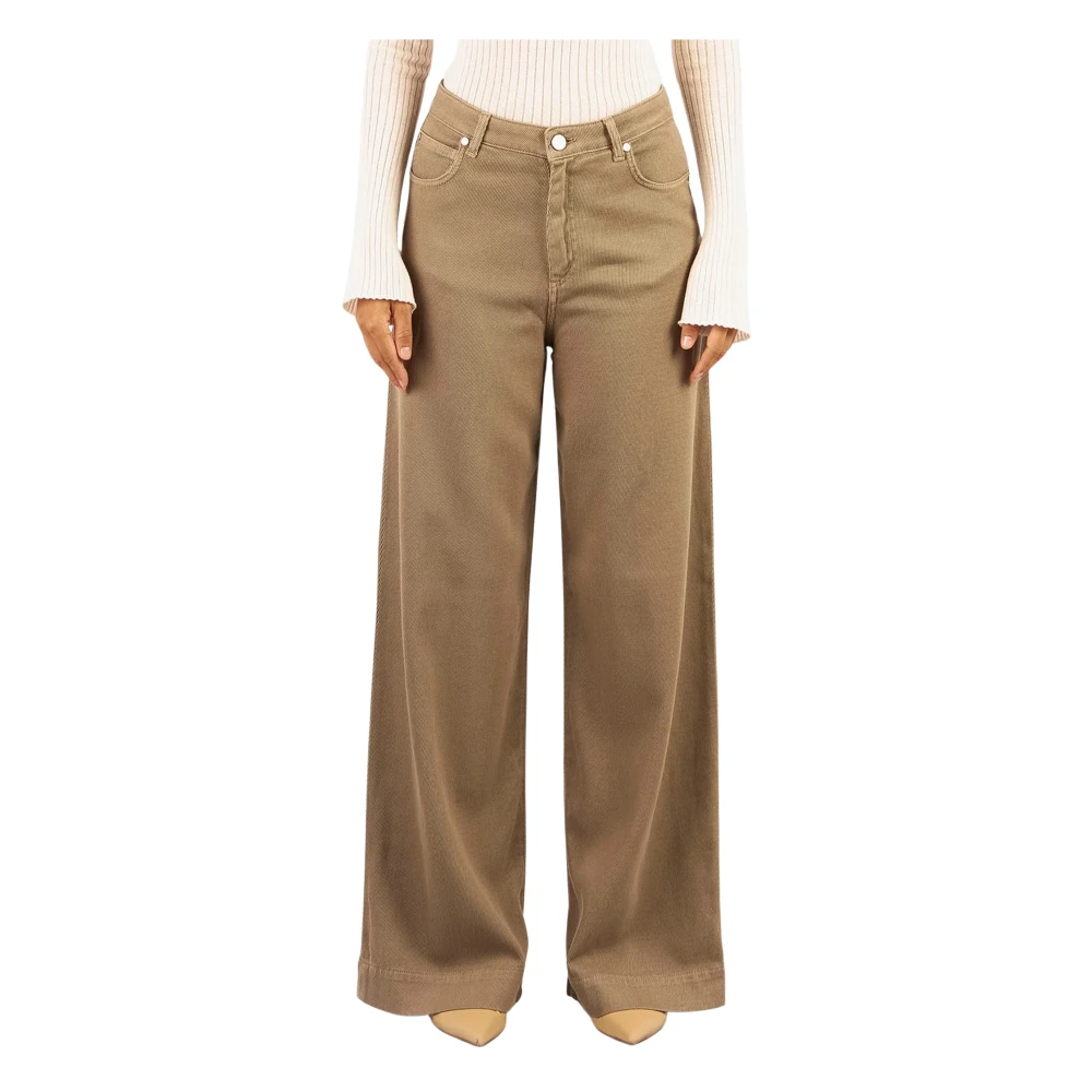 Cruna Terra Broek Beige Dames