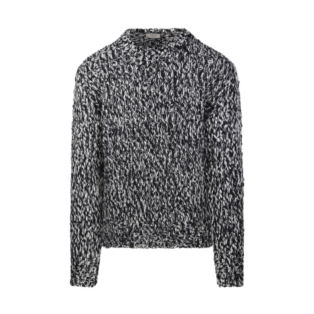 Altea Ronde Hals Sweater in Zwart Black Heren