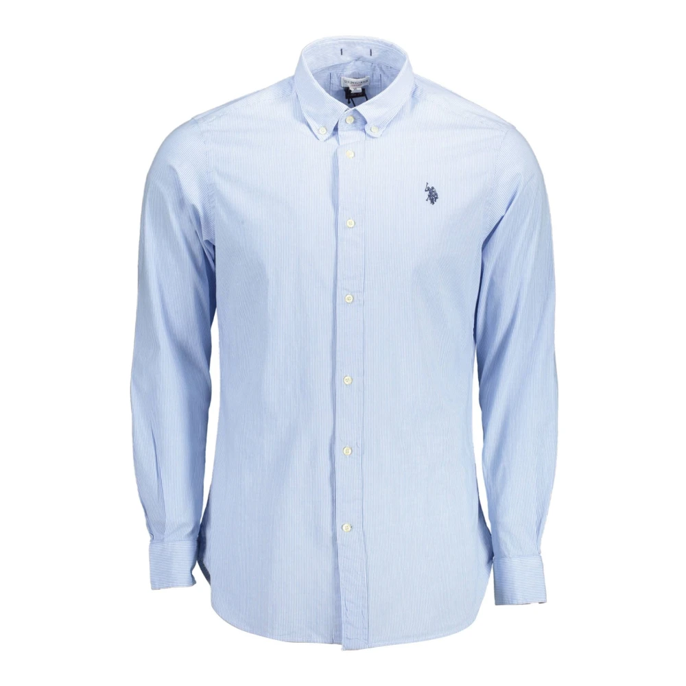 U.s. Polo Assn. Trendy en tijdloos herenshirt Blue Heren
