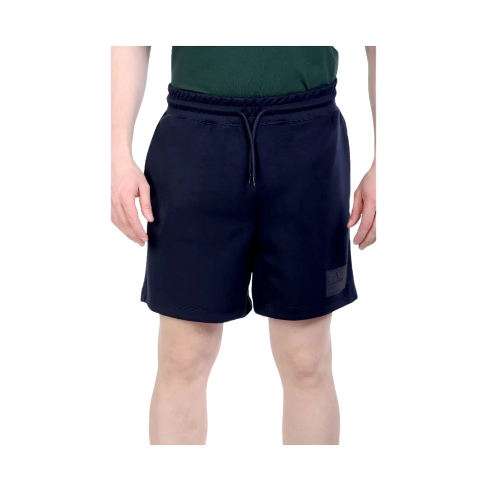 Emporio Armani Ea7 Men's Blue Casual Shorts, M, Armani 7 - Shorts > Casual Shorts