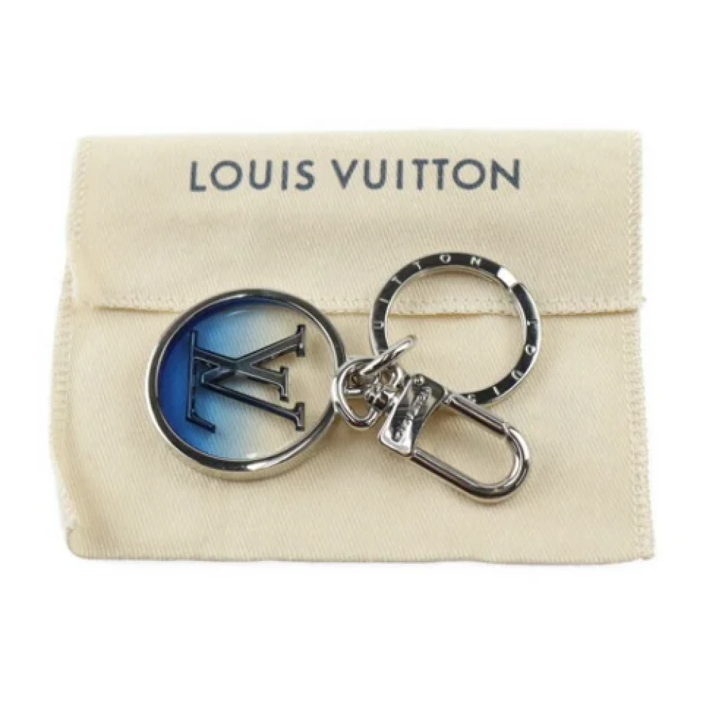 Louis Vuitton Vintage Pre-owned Metal key-holders Gray Dames