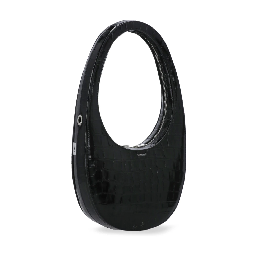 Coperni Zwarte Schoudertas met Logo Black Dames