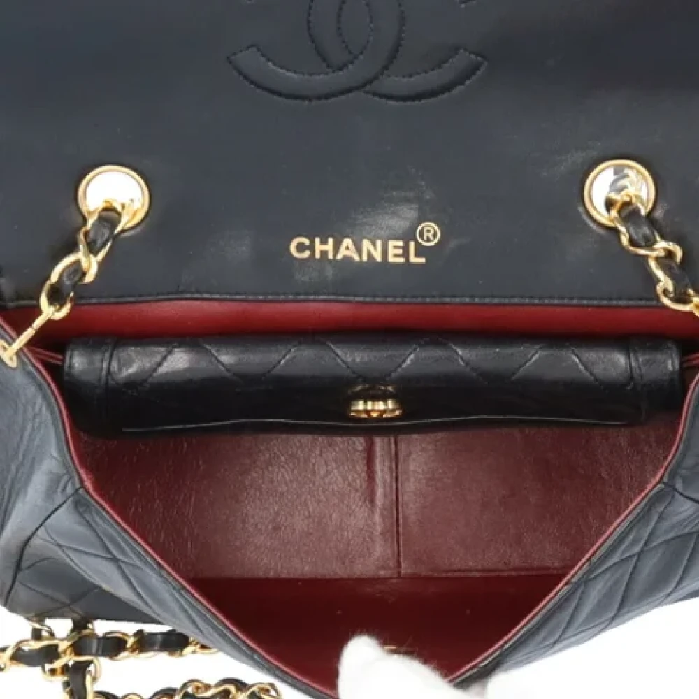 Chanel Vintage Pre-owned Fabric chanel-bags Black Dames