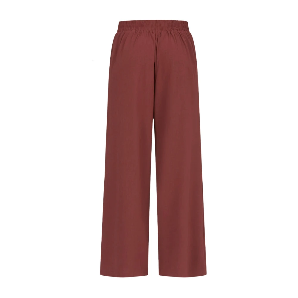 Sisters Point Stijlvolle Nyla-Pa Broek Red Dames