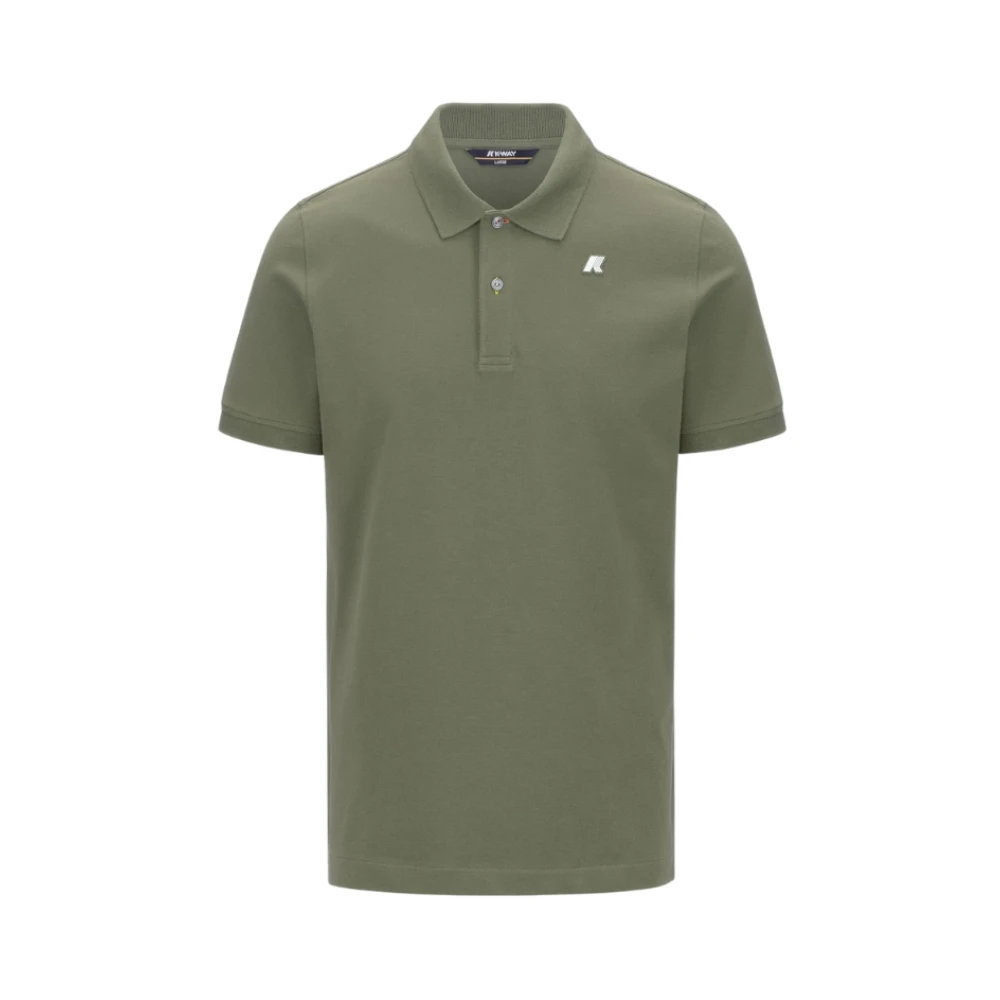 K-Way Uomo Verde Top, S, New,