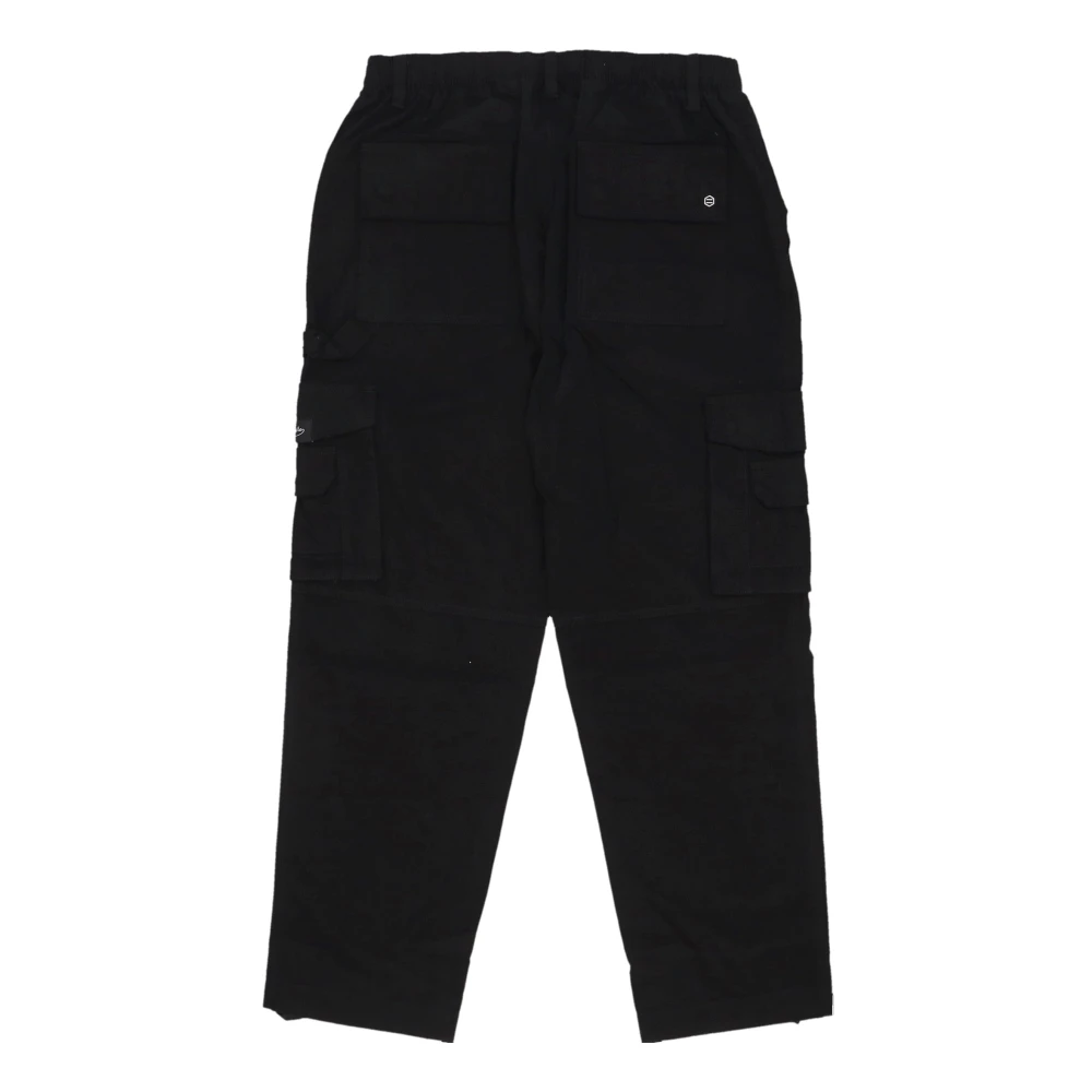 Dolly Noire Zwarte Ripstop Cargo Broek Black Heren