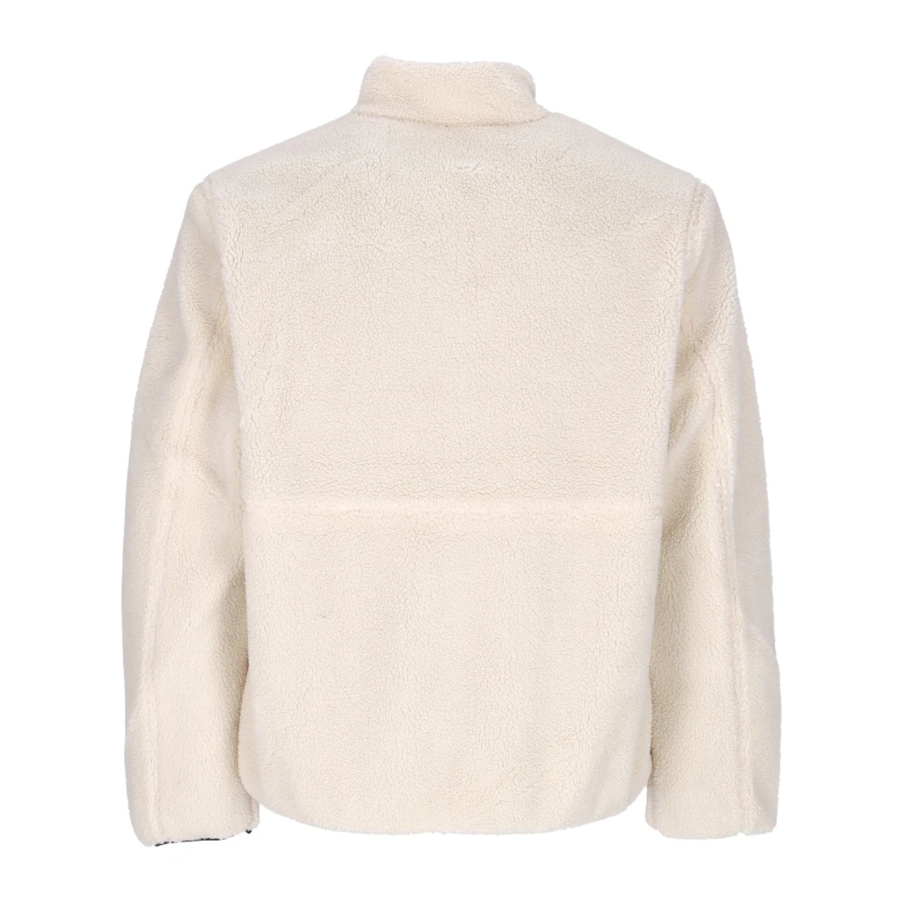 Obey Omkeerbare Teddy Bear Sherpa Jas Beige Heren