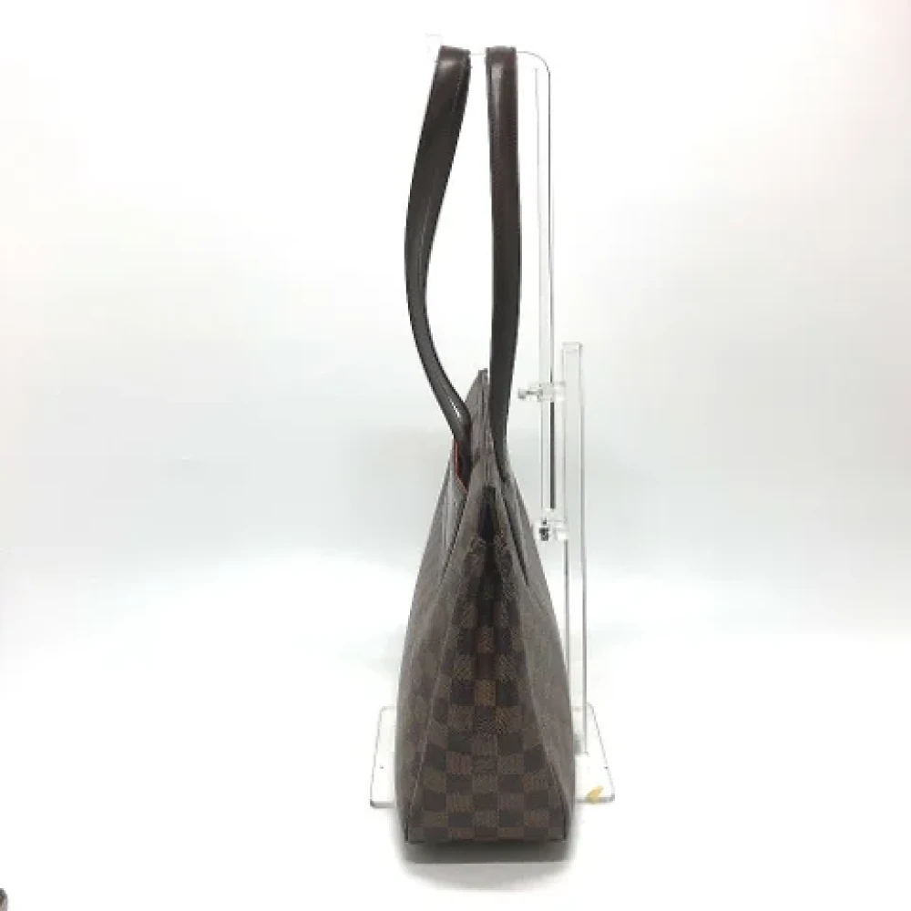 Louis Vuitton Vintage Pre-owned Cotton louis-vuitton-bags Brown Dames