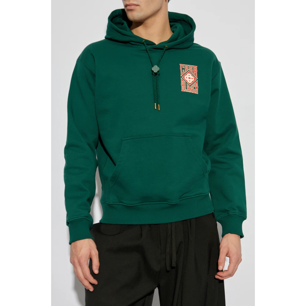 Casablanca Hoodie Green Heren