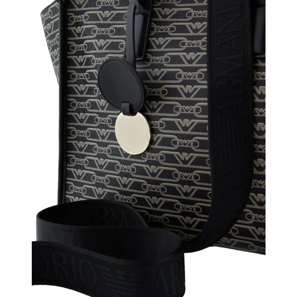 Emporio Armani Stijlvolle Schoudertassen Black Dames