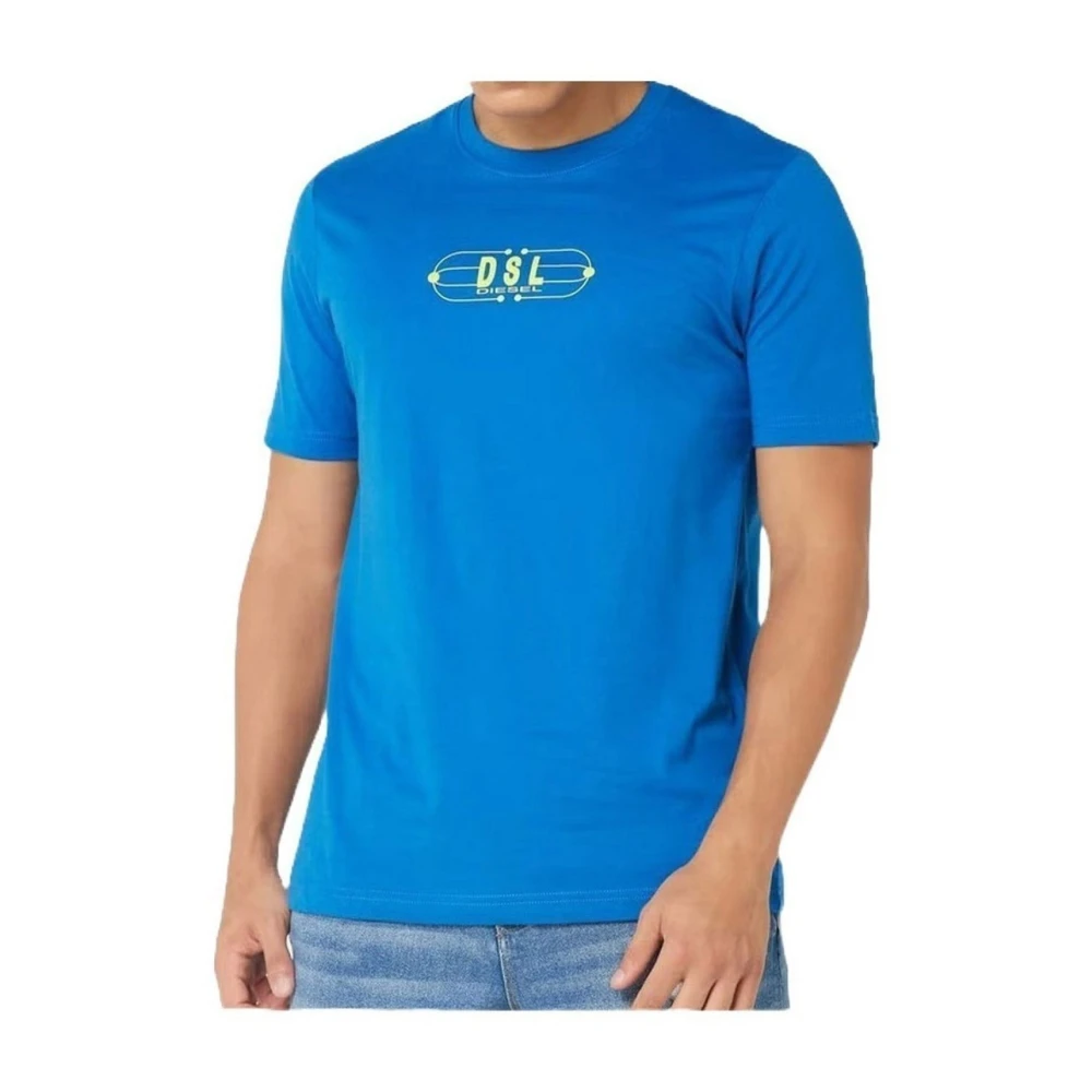 Diesel - Tops > T-Shirts - Blue - Diesel - Modalova
