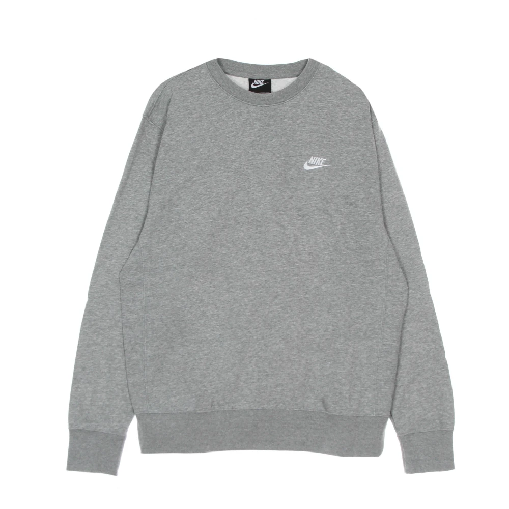 Nike Men's Gray Long Sleeve Training Tops, Xl, Lightweight Crewneck Sweatshirt