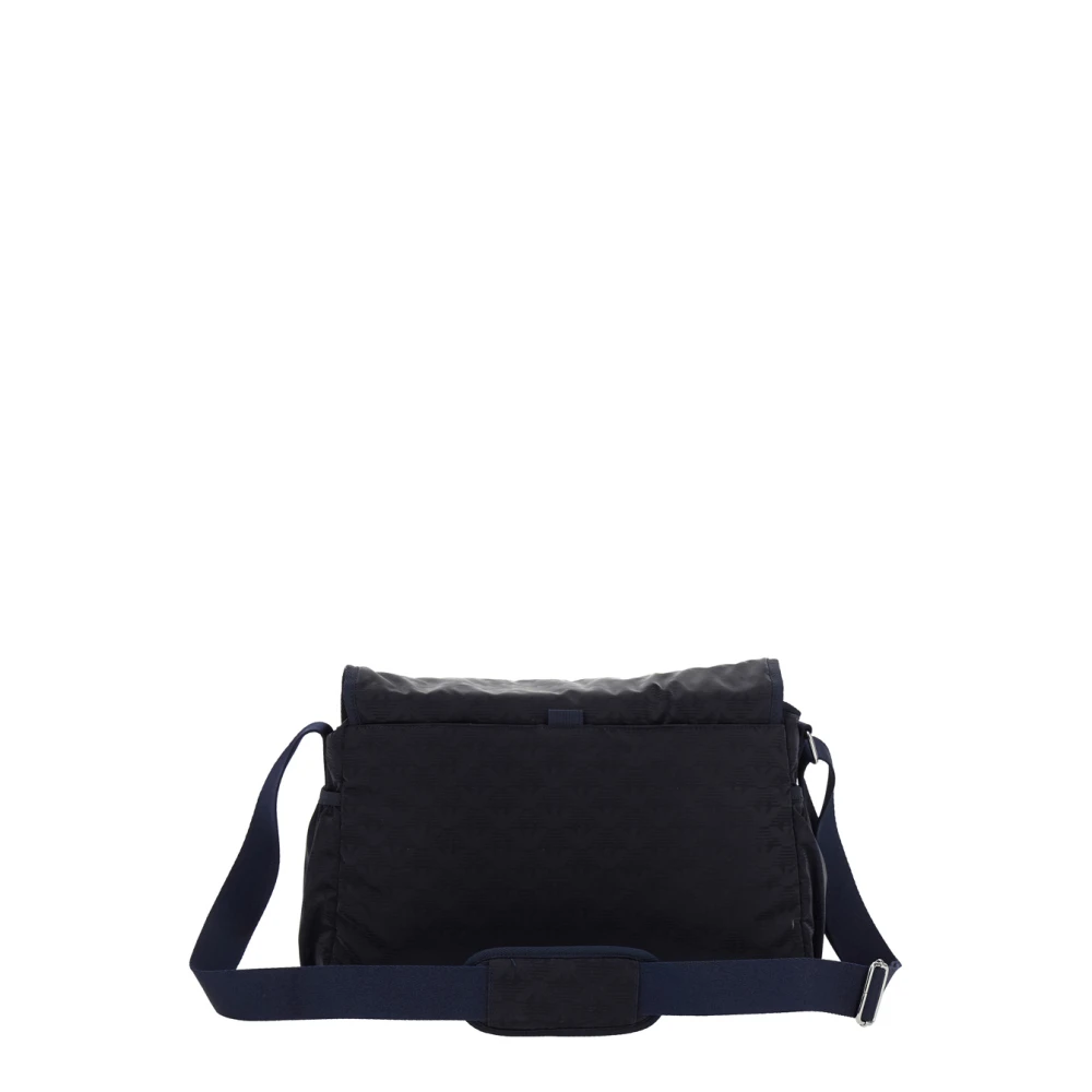 Emporio Armani Stijlvolle Tassen Collectie Blue Heren