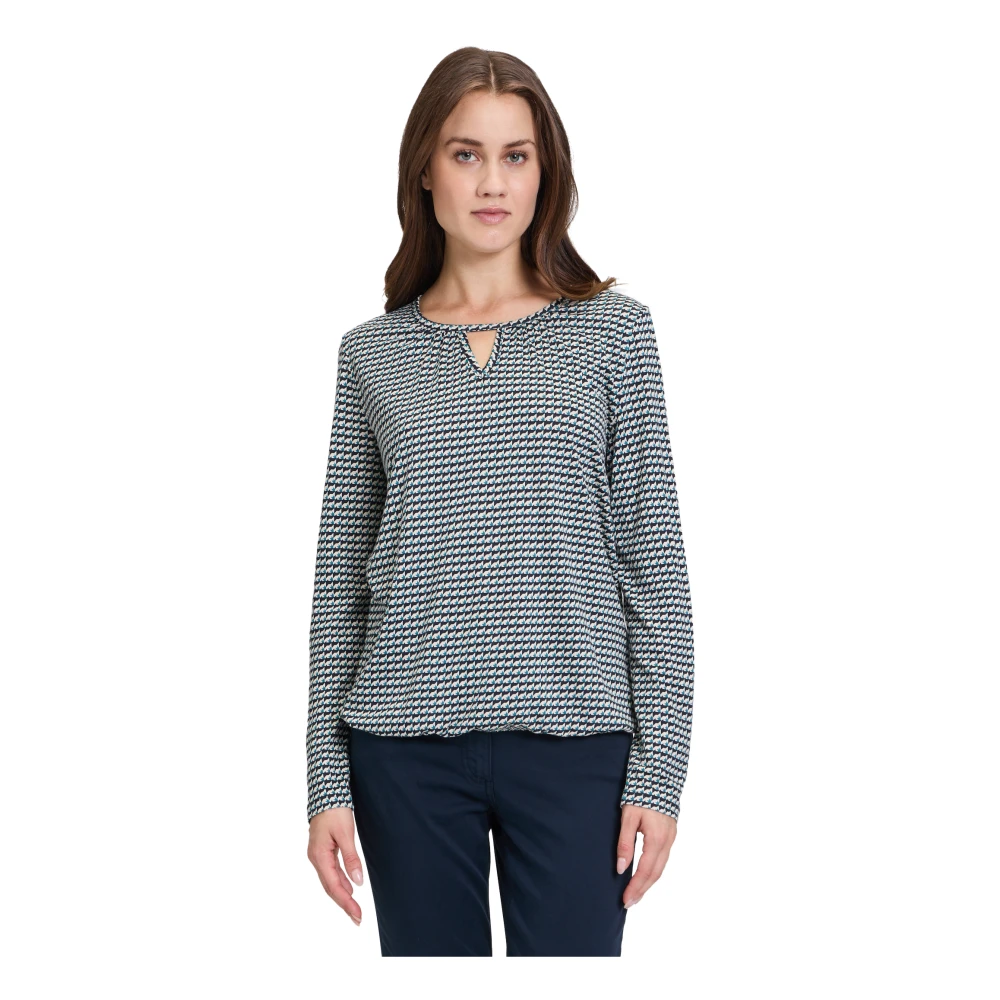 Betty Barclay Grafisch Print Mode Shirt Multicolor Dames