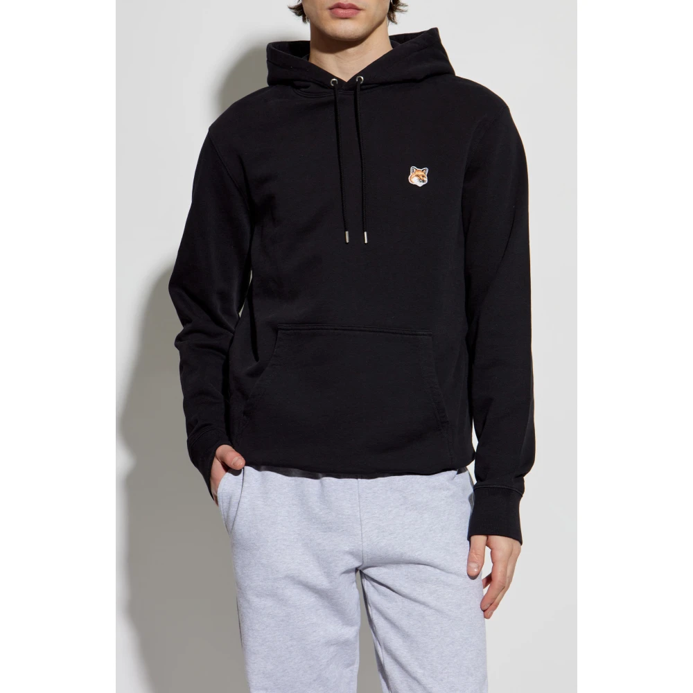 Maison Kitsuné Hoodie Blue Heren