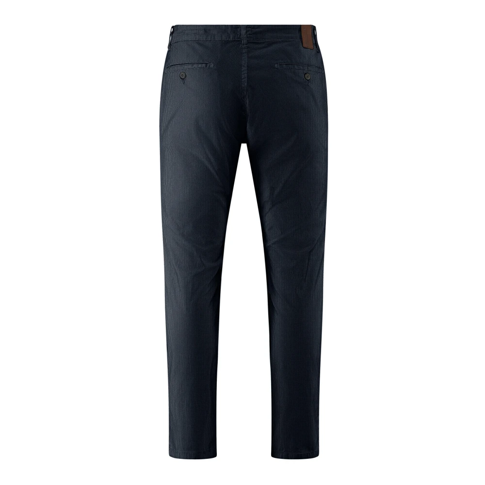 BomBoogie Stretch Slim Fit Chino Broek Blue Heren