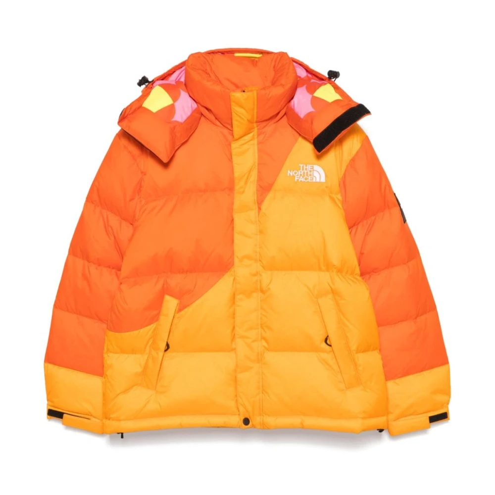 The North Face Oranje Donsgevulde Gewatteerde Jas Orange Heren