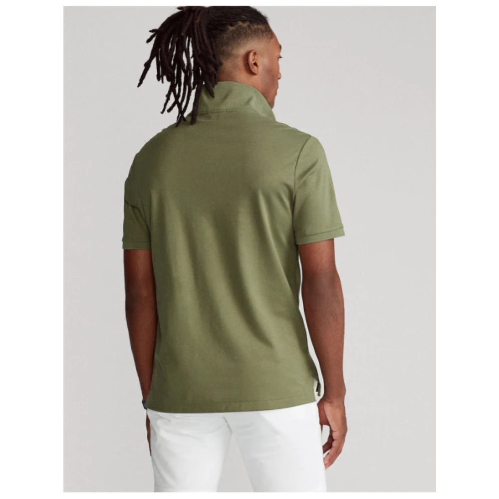 Polo Ralph Lauren Slim Fit Pima Katoenen Polo Green Heren