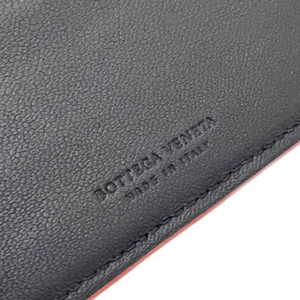 Bottega Veneta Vintage Pre-owned Leather wallets Blue Dames