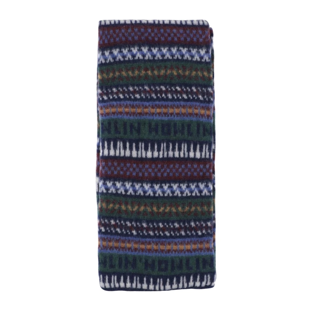 Howlin' Wollen sjaal met geometrisch patroon Red Dames