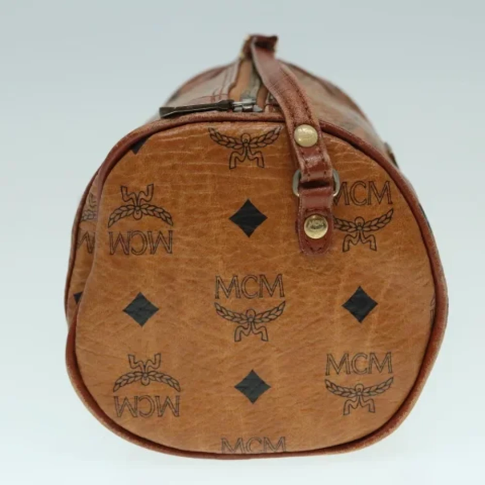 MCM Pre-owned Leather shoulder-bags Brown Dames