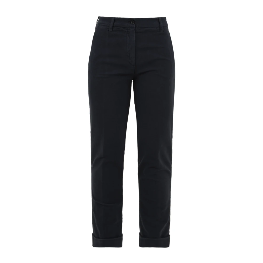 Aspesi Women's Blue Chinos, M, Chino Trousers