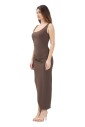 robe-midi-marron-collection-essential