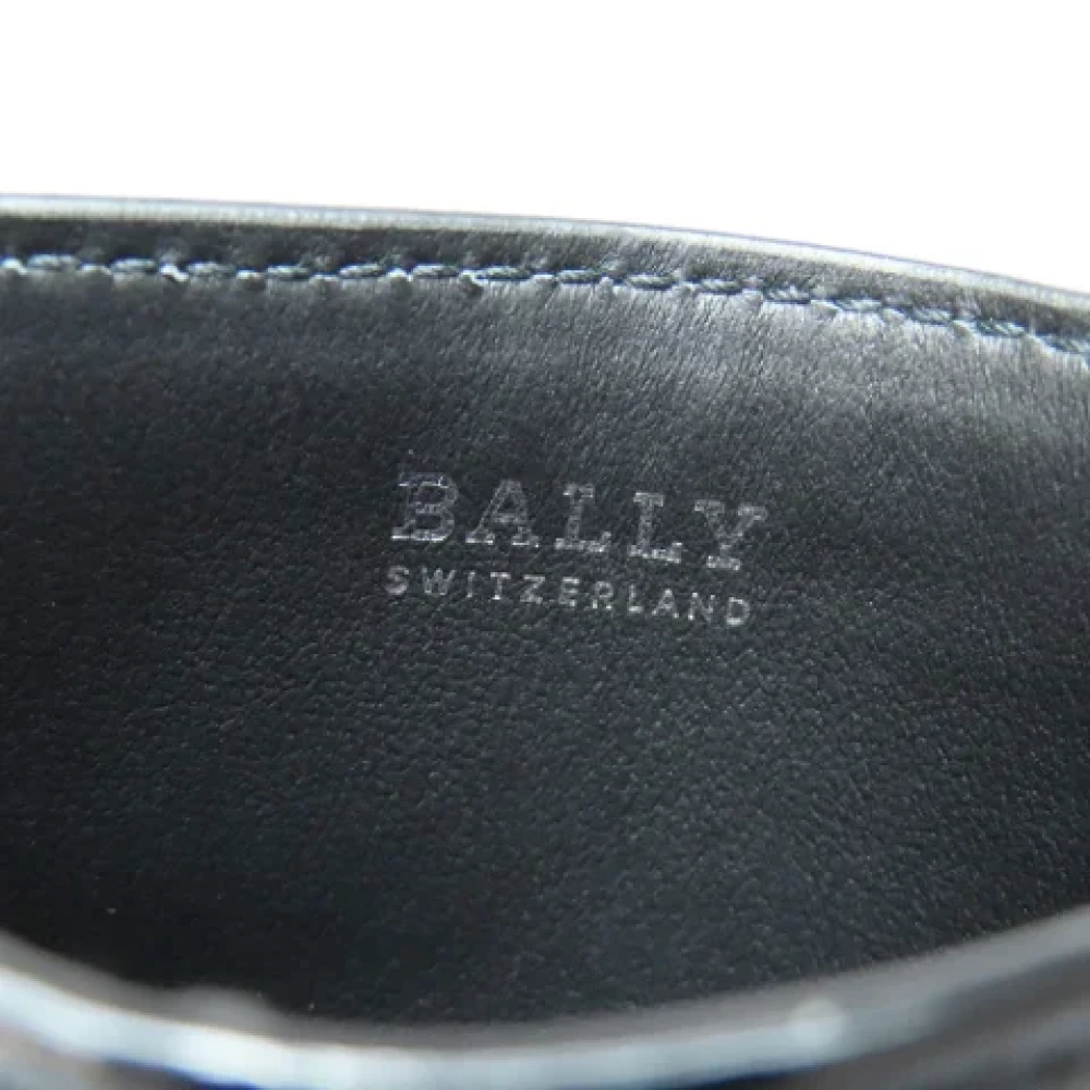 Bally Pre-owned Leather wallets Black Dames