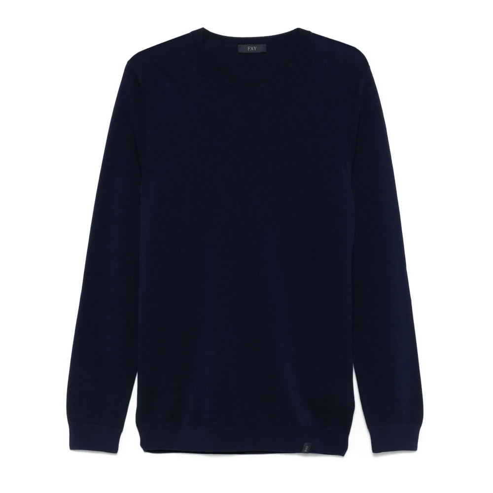 Knitwear > Round-neck Knitwear - - Fay - Modalova