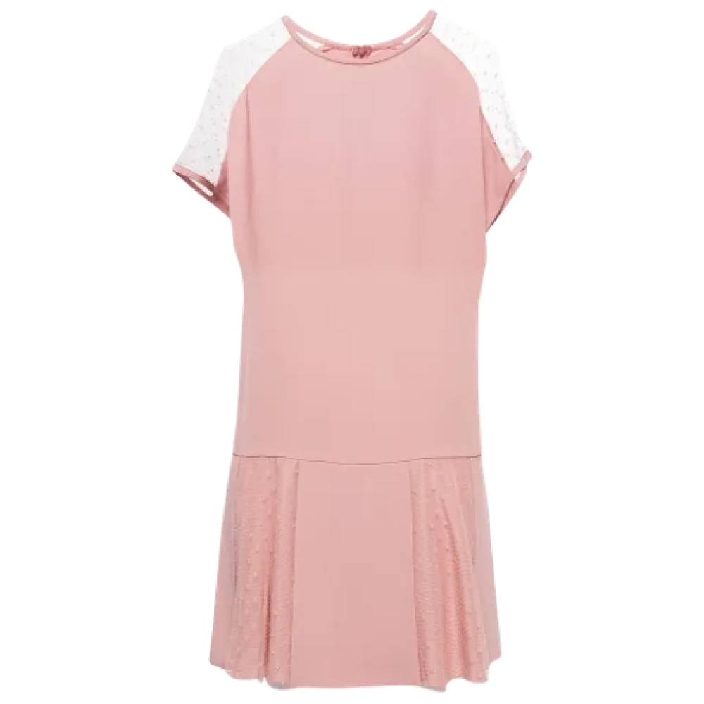 Valentino Vintage Pre-owned Tulle dresses Pink Dames