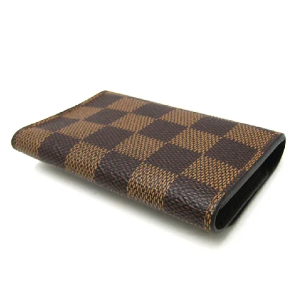 Louis Vuitton Vintage Pre-owned Canvas key-holders Brown Dames