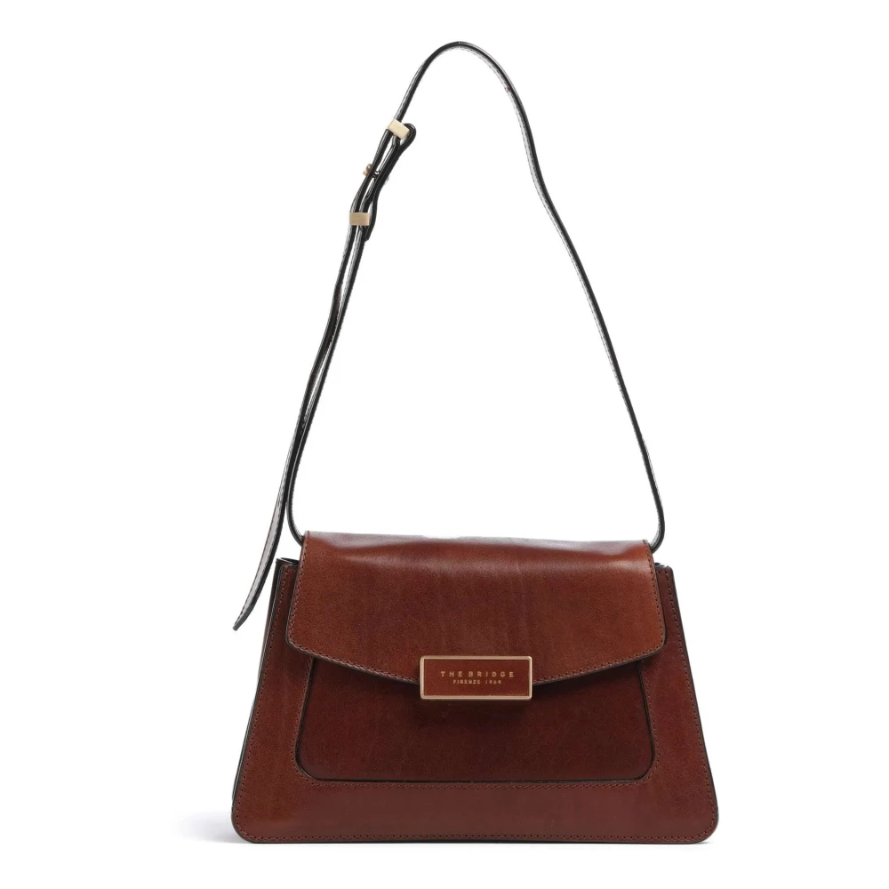 The Bridge Stijlvolle Crossbody Tas Brown Dames