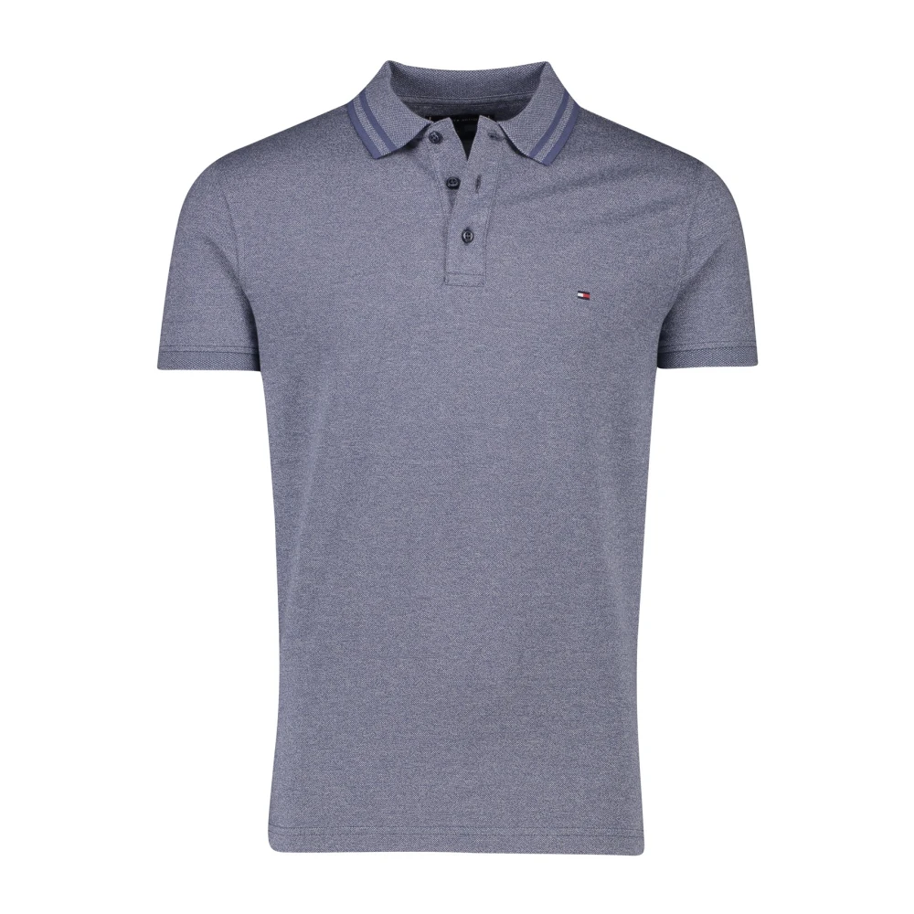 Tommy Hilfiger Donkerblauw Slim Fit Polo Shirt Blue Heren