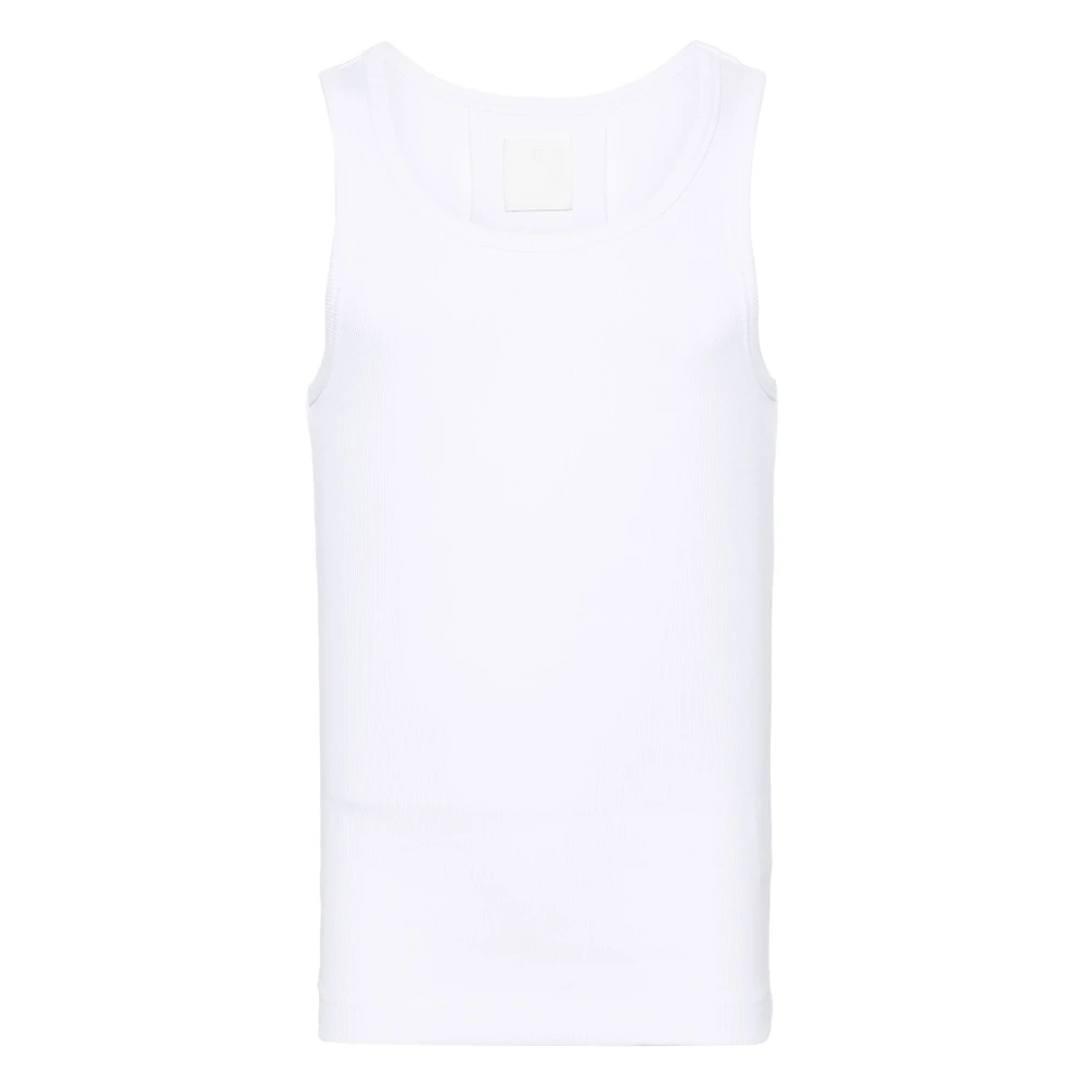 Givenchy Extra Slim Fit Mouwloze Top White Heren