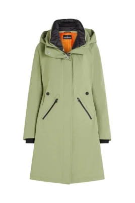 Vattentät Lång Parka Evanna Modell