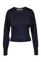 metallic-gebreide-top