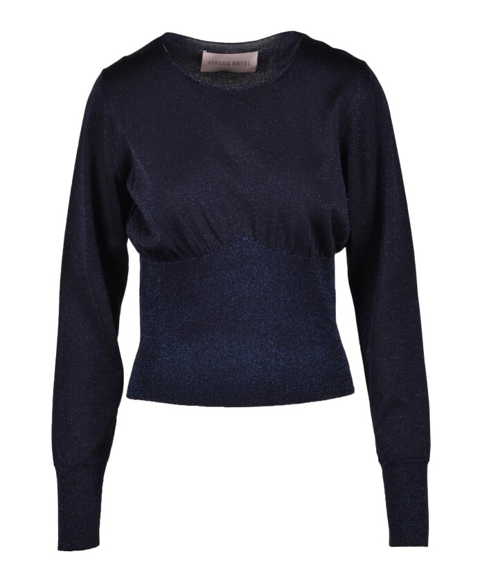 metallic-gebreide-top