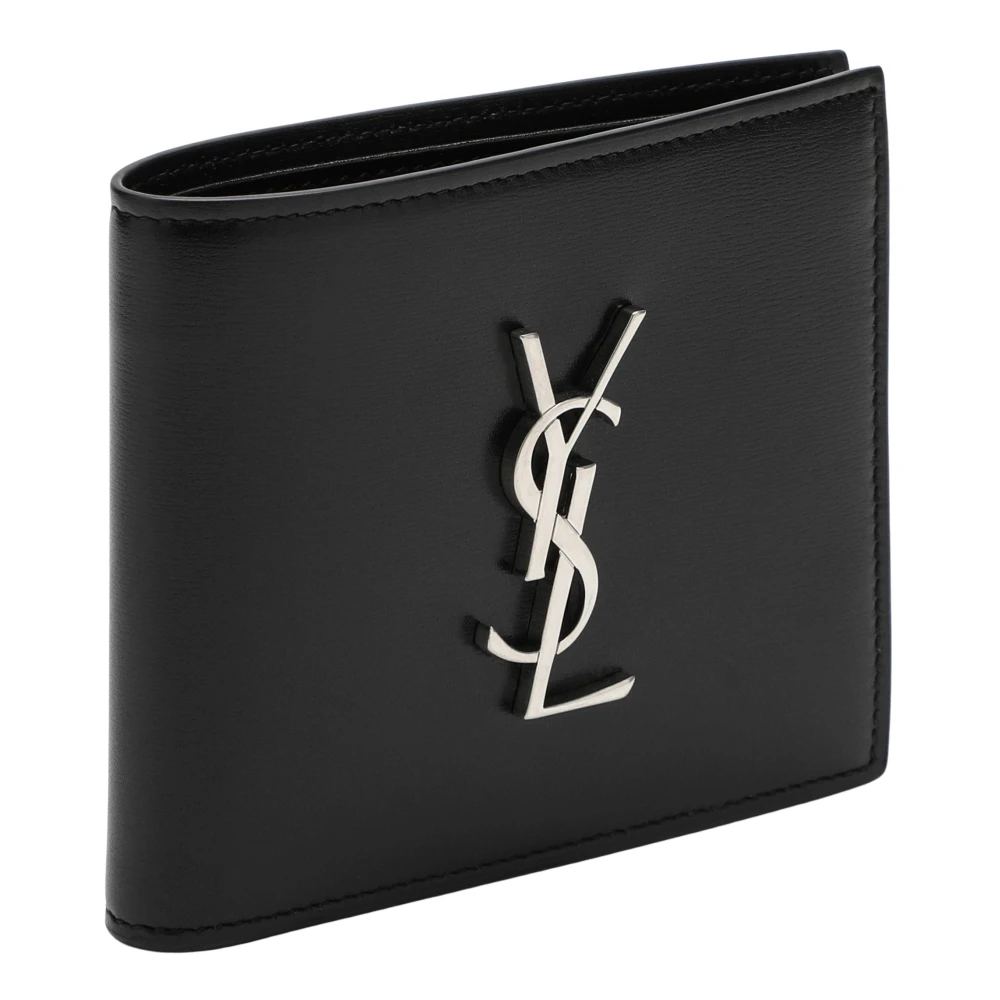 Saint Laurent Creditcardhouders & Portemonnees Black Heren