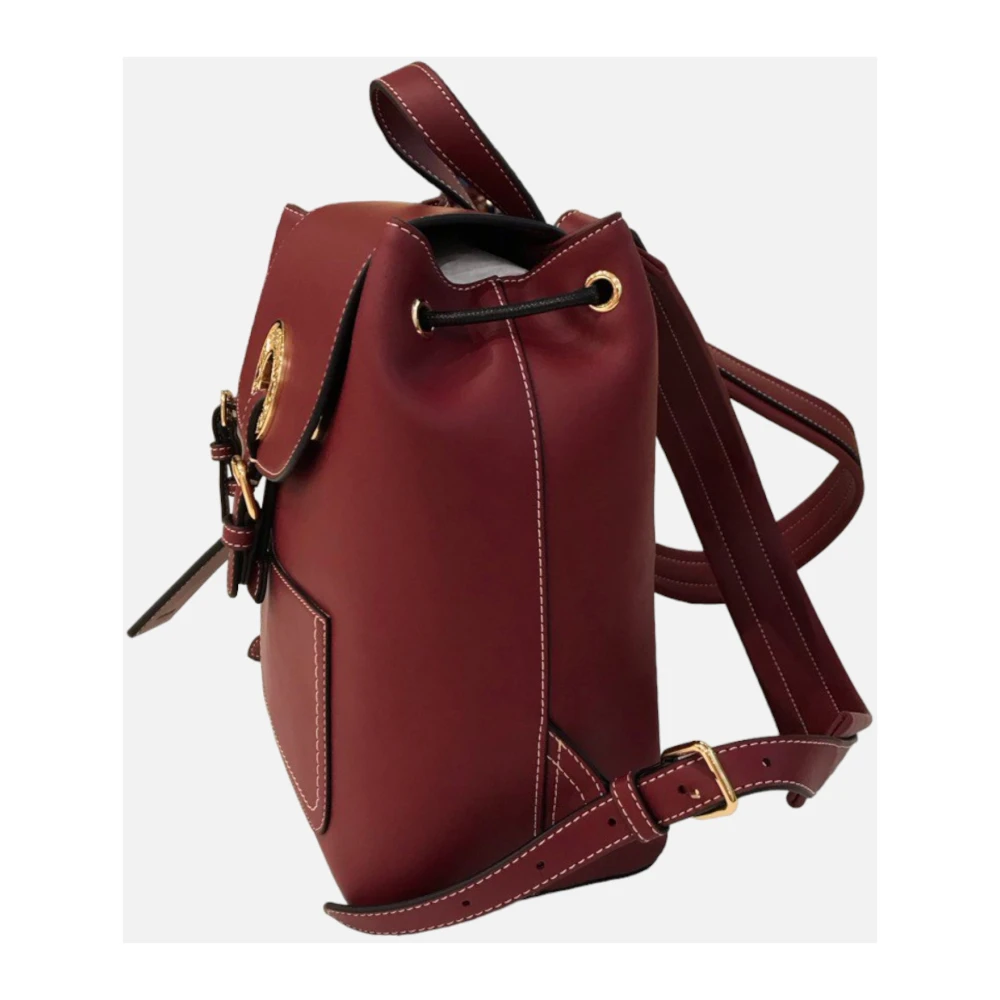 Love Moschino Ruime rugzak met verstelbare bandjes Red Dames