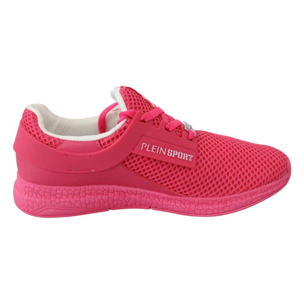Plein Sport Women's Pink Elegant Fuxia Runner Becky Trainers - Running Shoes - 4 Uk - Sport