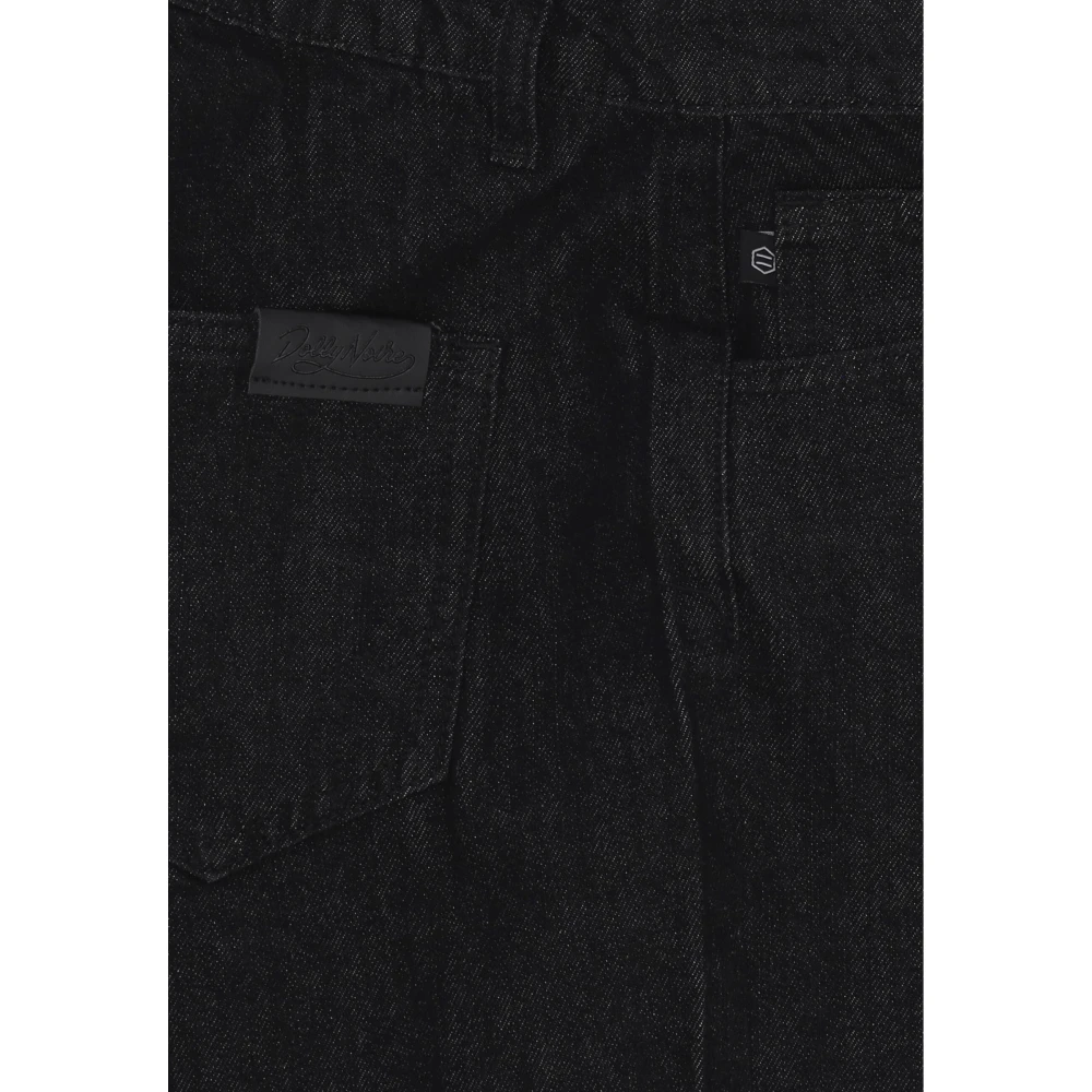 Dolly Noire Zwarte Denim 5-Pocket Jeans Black Heren
