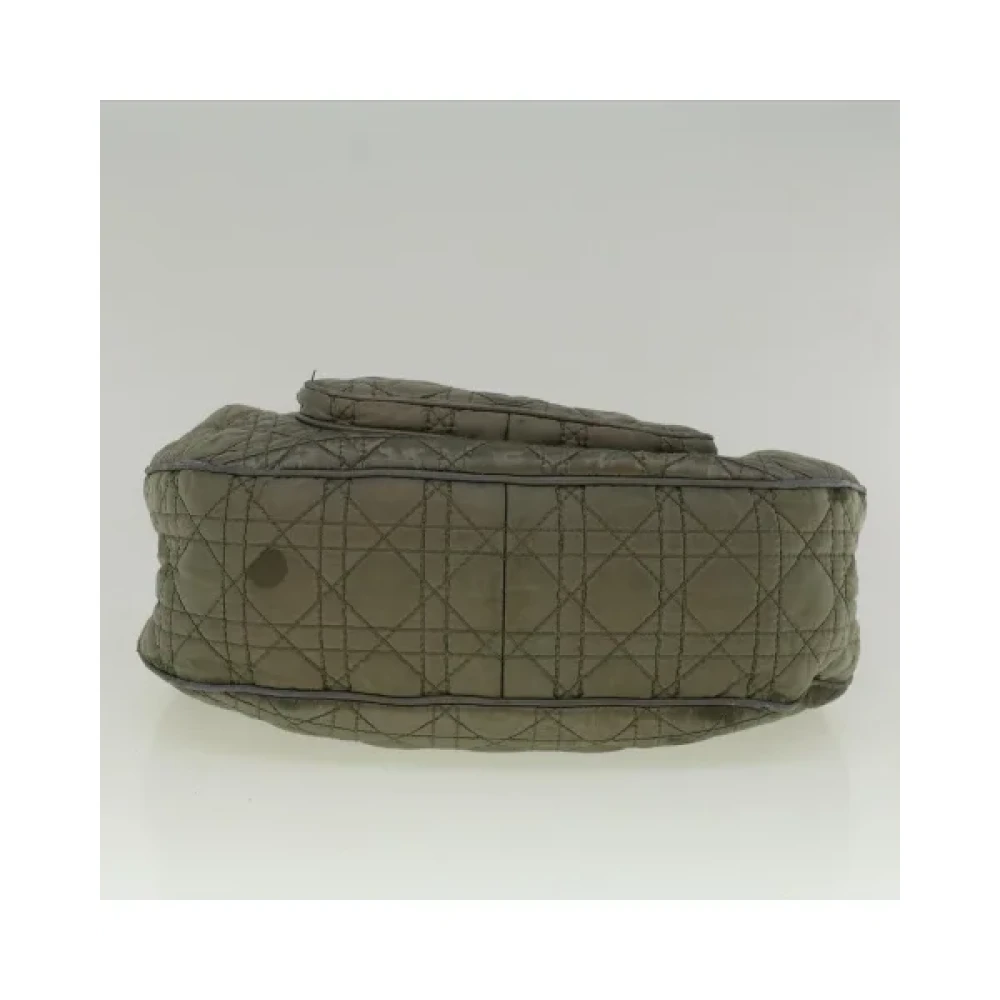 Dior Vintage Pre-owned Nylon handbags Green Dames