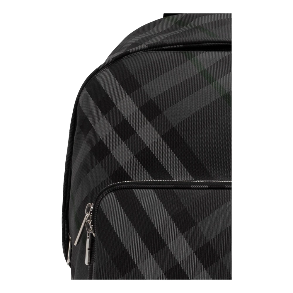 Burberry Rugzak met ruitpatroon Black Heren