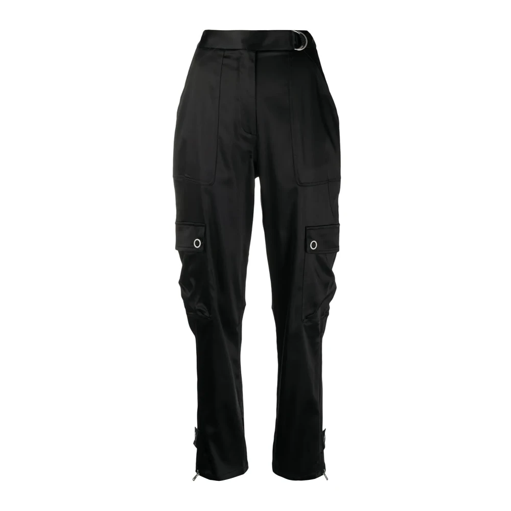 Simkhai Zwarte casual broek met gestructureerde pasvorm Black Dames