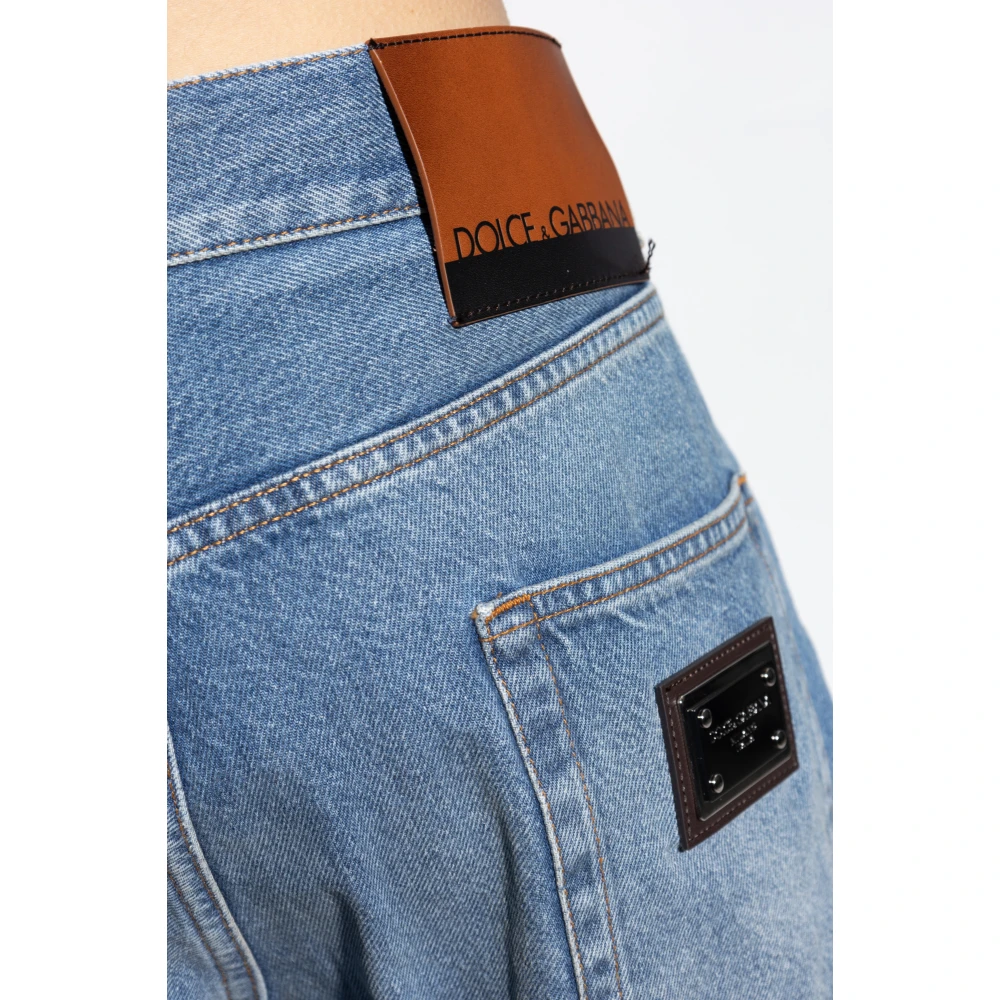 Dolce & Gabbana Jeans met licht toelopende pijpen Blue Heren