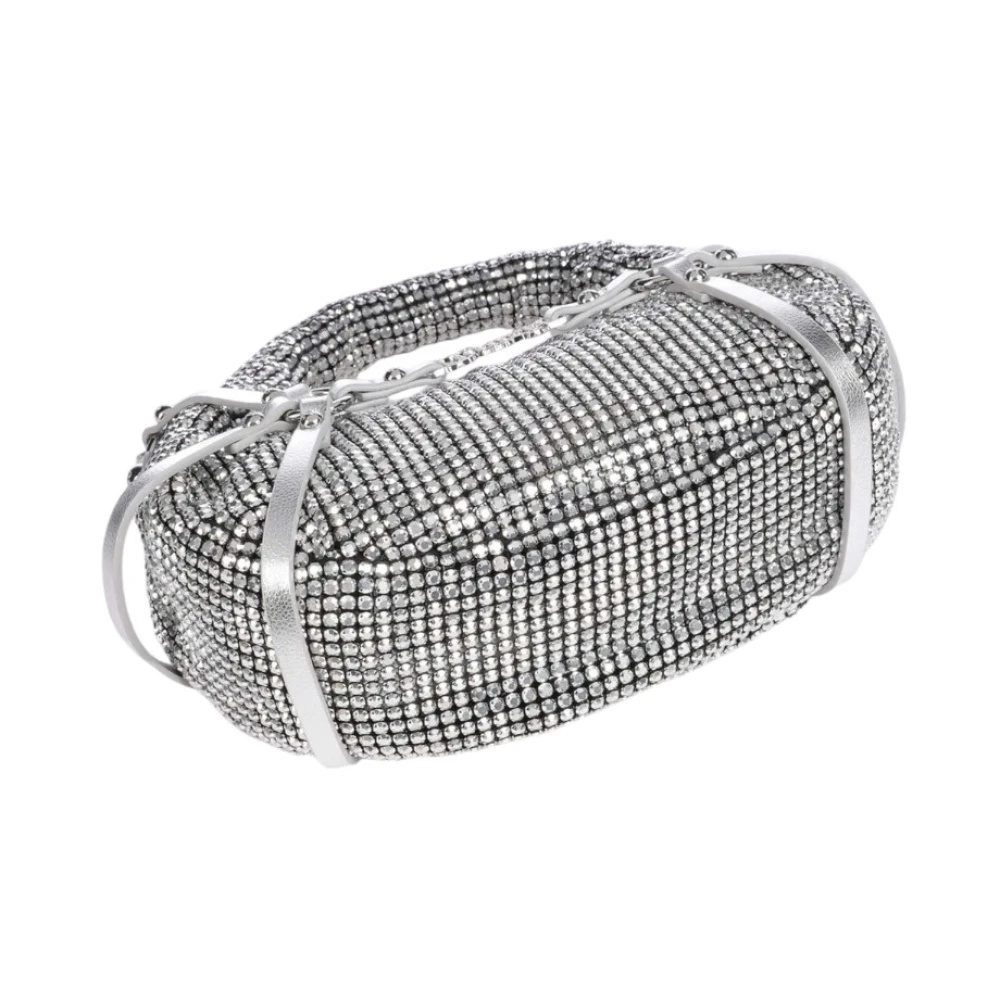 Juicy Couture Stijlvolle Leren Tas Gray Dames
