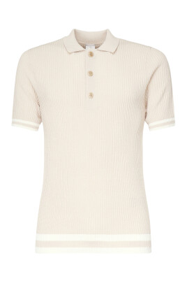 polo-en-coton-sable