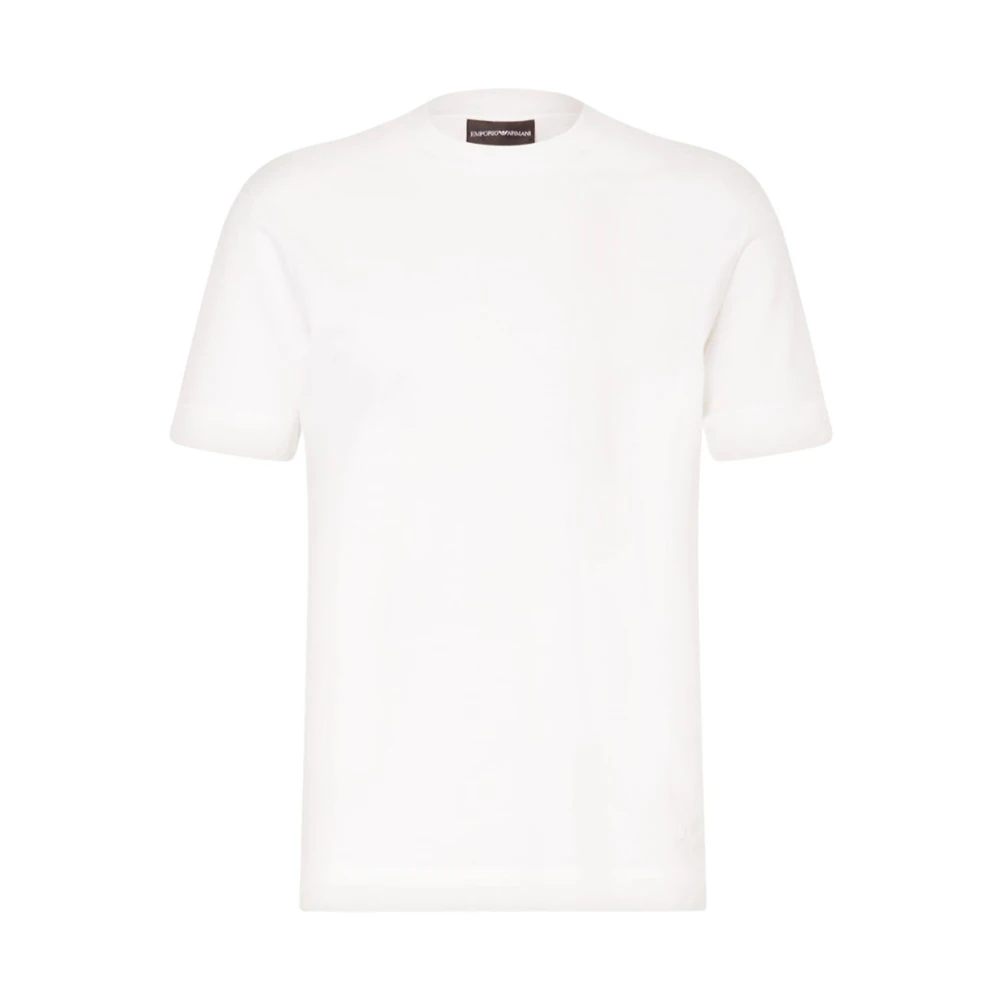 Emporio Armani Reis Essentieel Korte Mouw T-shirt White Heren