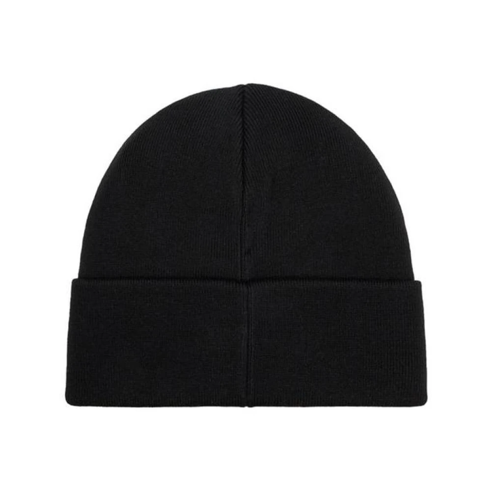 Calvin Klein Zwarte Winter Beanie Hoed Black Heren